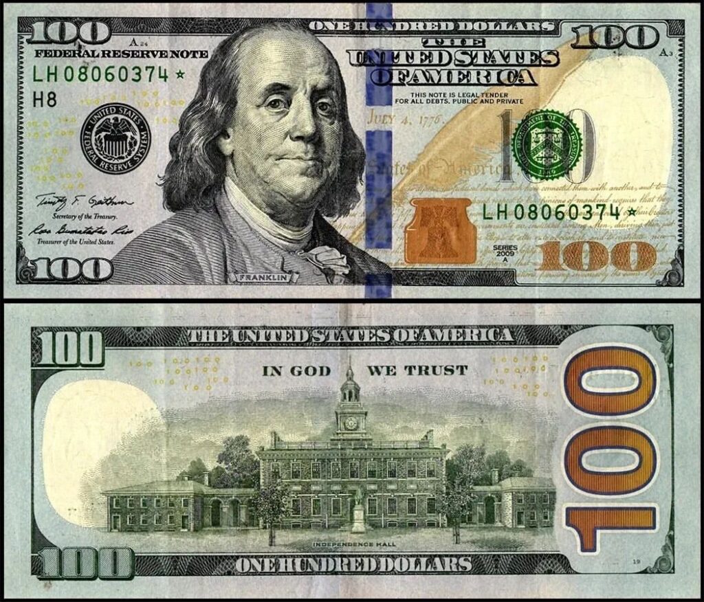 fake hundred dollar bills
