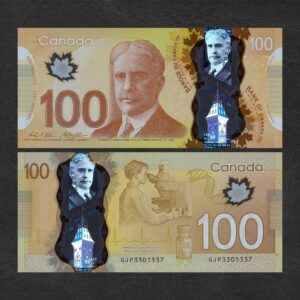 Fake Canadian 100 Bill