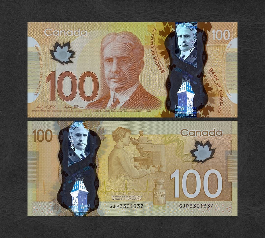 Fake Canadian 100 Bill Fake Canadian 100 Bill