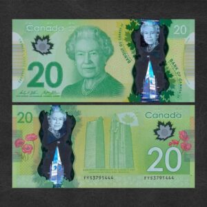 Fake Canadian $20 Bill