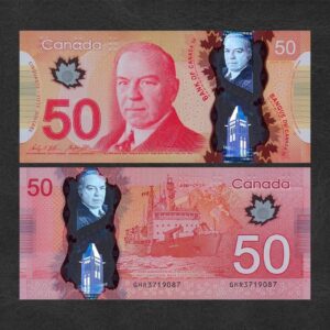 Fake Canadian 50 Dollar Bill