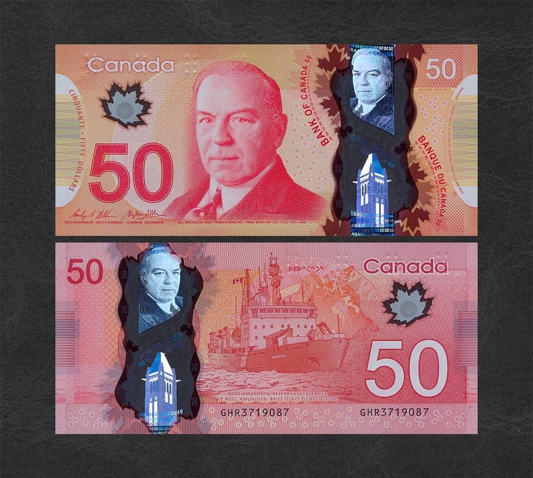 Fake Canadian 50 Dollar Bill Fake Canadian 50 Dollar Bill