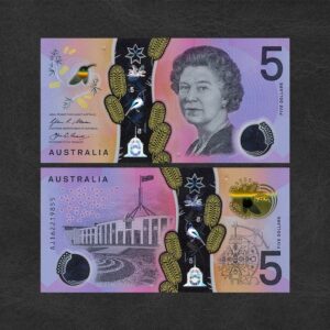 Fake Australian 5 Dollar Note