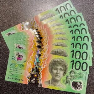 Fake AUD $100 Bills