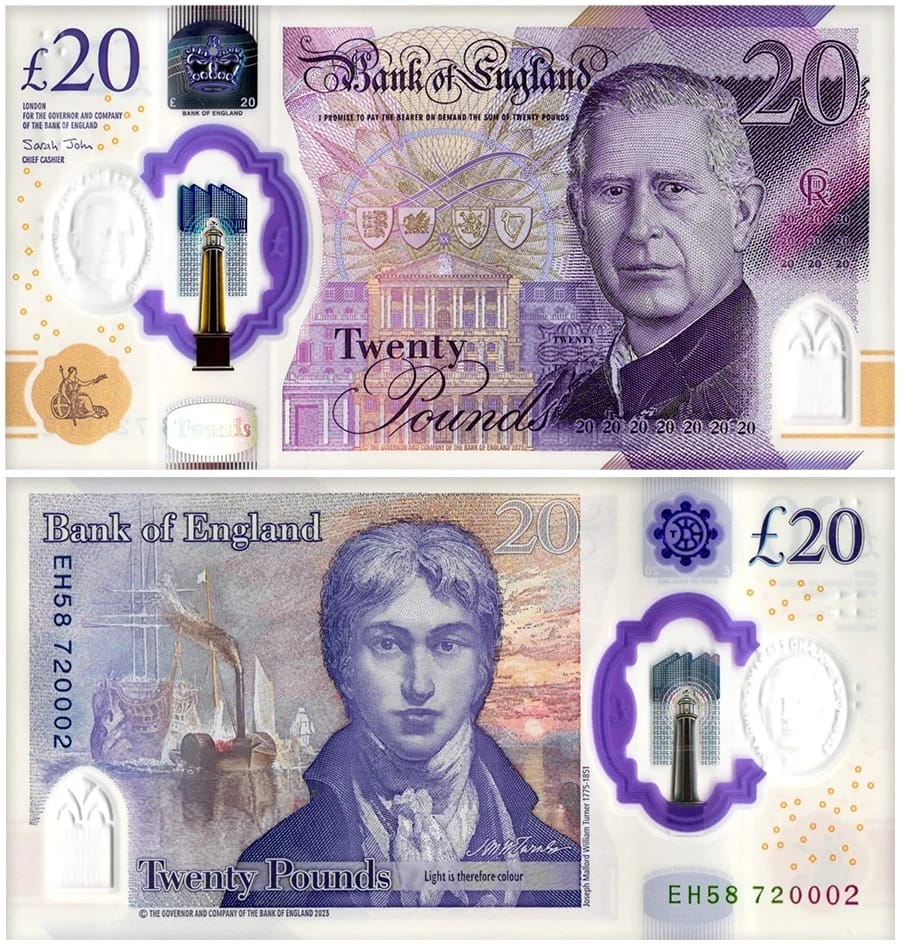 fake twenty pound note