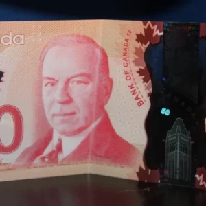 Fake Canadian 50 Dollar Bill