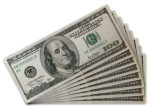 1980 Series $100 Full Print Fat Fold