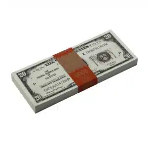 Buy Series 1920s Vintage $20 Full Print Prop Money Stack