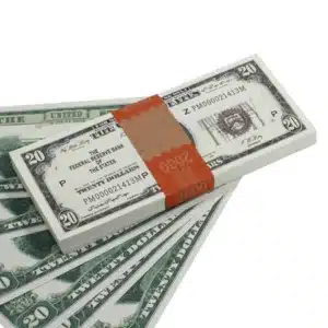 Buy Series 1920s Vintage $20 Full Print Prop Money Stack