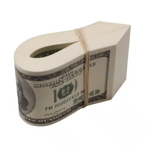 2000 Series $10,000 Full Print Fat Fold