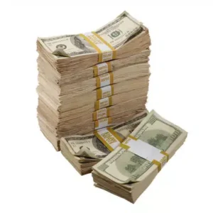2000 Series $100,000 Aged Full Print Prop Money Package