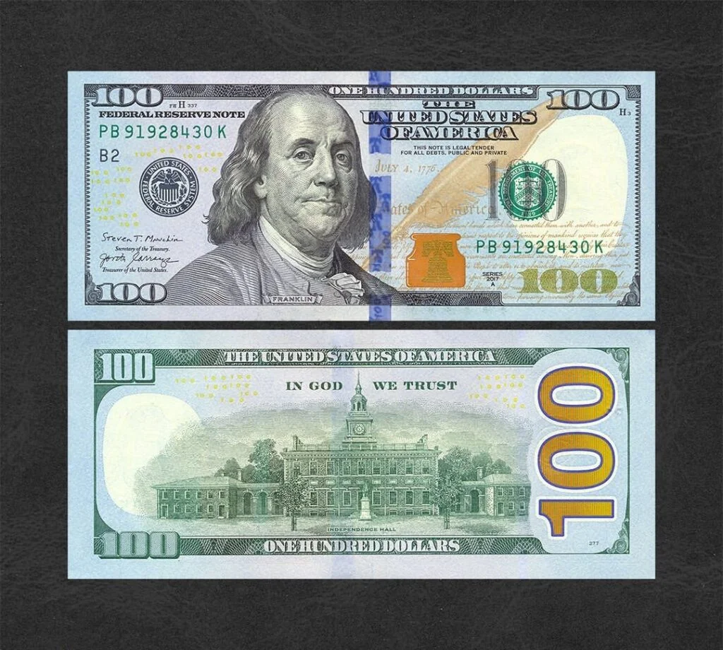 fake hundred dollar bills