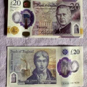 fake twenty pound note